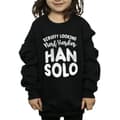 Miniatyrbild 3 av 5: Star Wars Han Solo Legends Tribute-tröja för flickor