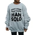 Miniatyrbild 3 av 5: Star Wars Han Solo Legends Tribute-tröja för flickor