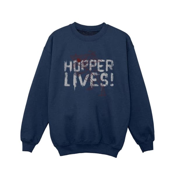 Netflix Girls Stranger Things Hoppers Live Sweatshirt
