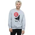 Miniatyrbilde 2 av 5: DC Comics Mens Justice League Movie Batman Moon Leap Sweatshirt