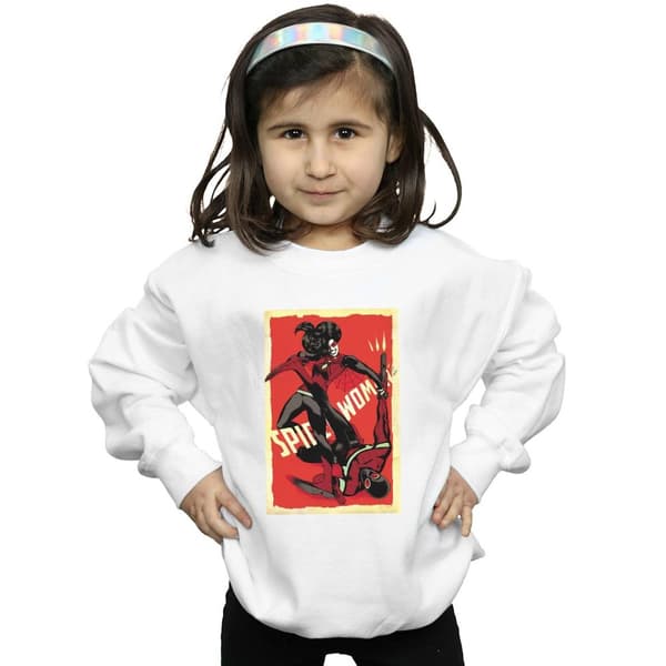 Marvel Girls Spider-Woman Fight Sweatshirt