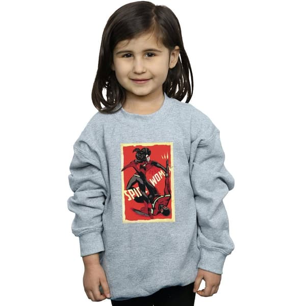 Marvel Girls Spider-Woman Fight Sweatshirt
