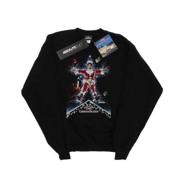 National Lampoon´s Christmas Vacation Poster-sweatshirt för pojkar Black 7-8 Years