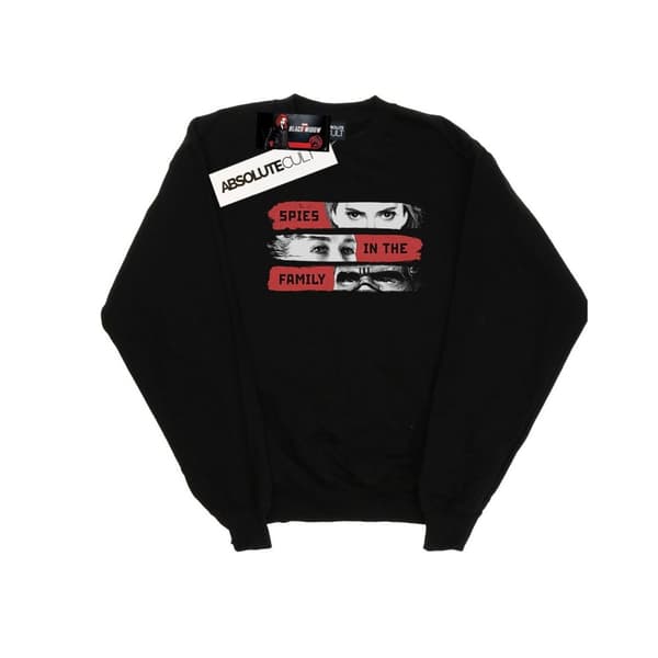 Marvel Girls Black Widow Movie Spies In The Family Sweatshirt