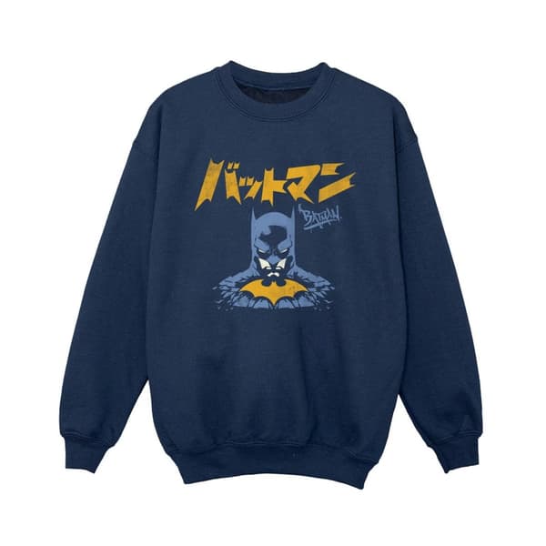 DC Comics Batman Japanese Stare-tröja för pojkar