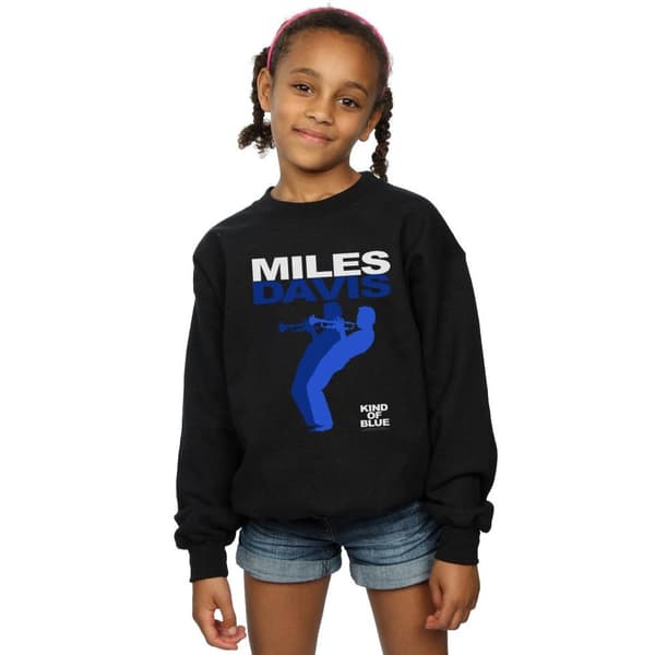 Miles Davis Sweatshirt Kind Of Blue för flickor