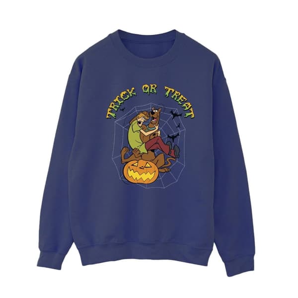 Scooby Doo Trick Or Treat-tröja för damer/kvinnor Navy Blue M