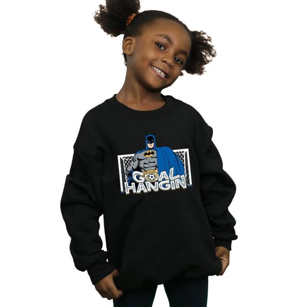 DC Comics Girls Batman Football Goal Hangin´ Sweatshirt