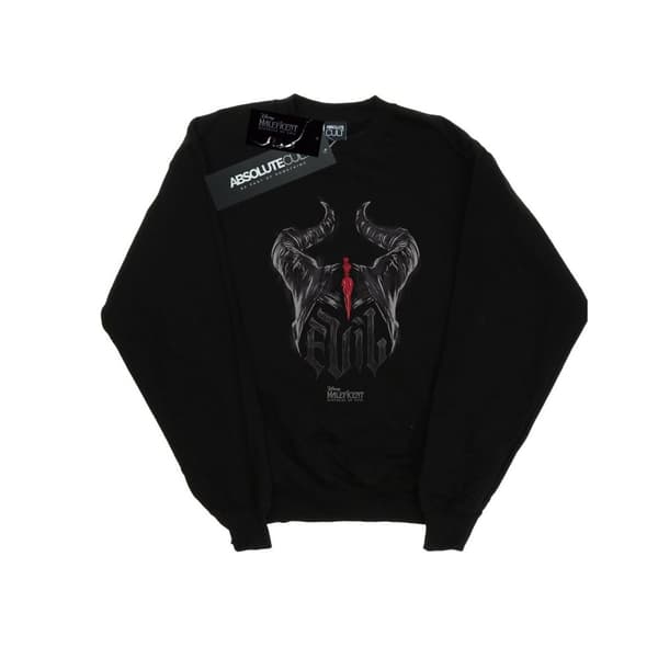 Disney Mens Maleficent Mistress Of Evil Evil Horns Sweatshirt