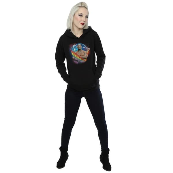 Marvel Guardians Of The Galaxy Neon Drax huvtröja - dam/dam