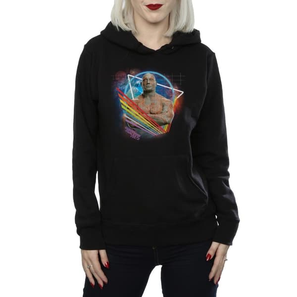 Marvel Guardians Of The Galaxy Neon Drax huvtröja - dam/dam