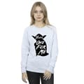 Miniatyrbillede 2 af 3: Star Wars Womens/Ladies Yoda One For Me Sweatshirt