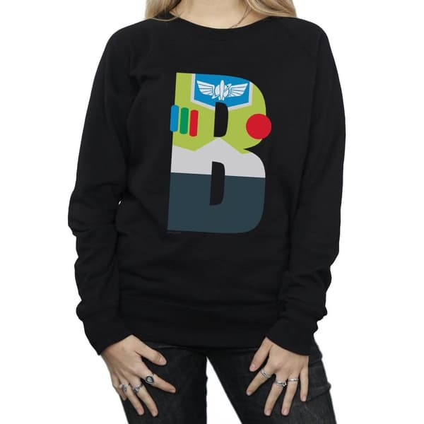 Disney Sweatshirt med alfabetet B för Buzz Lightyear - dam/dam