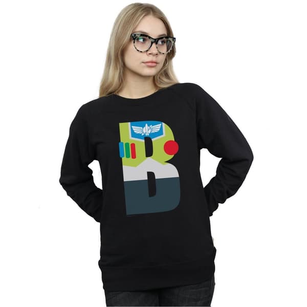 Disney Sweatshirt med alfabetet B för Buzz Lightyear - dam/dam