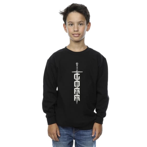 Marvel Pojkar Thor Love And Thunder Gorr Sword Sweatshirt