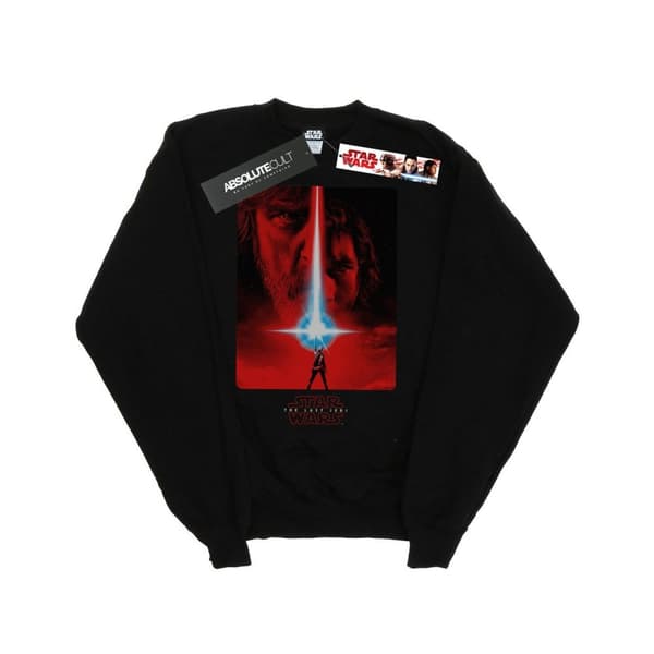 Star Wars Boys The Last Jedi Red Poster Sweatshirt