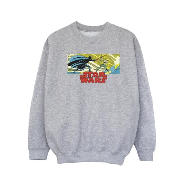Star Wars Sweatshirt med Luke och Vader i serietidningar för flickor