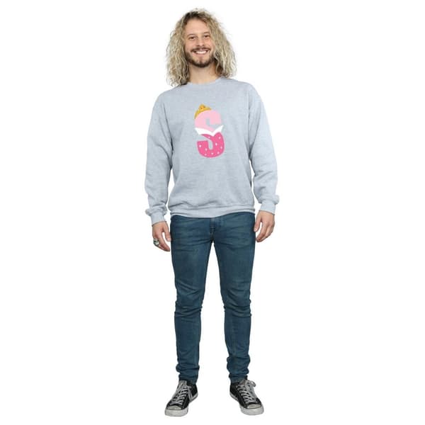 Disney Mens Alphabet S Is For Sleeping Beauty Sweatshirt