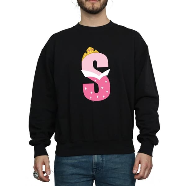 Disney Mens Alphabet S Is For Sleeping Beauty Sweatshirt
