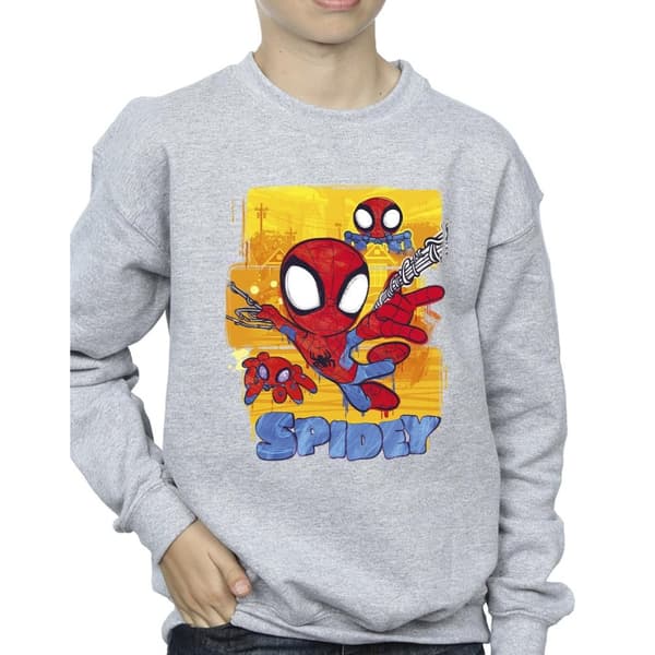 Marvel Boys Spidey And His Amazing Friends Flying Sweatshirt