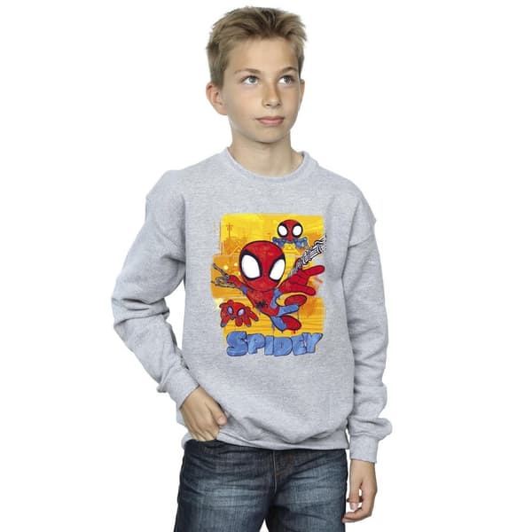 Marvel Boys Spidey And His Amazing Friends Flying Sweatshirt