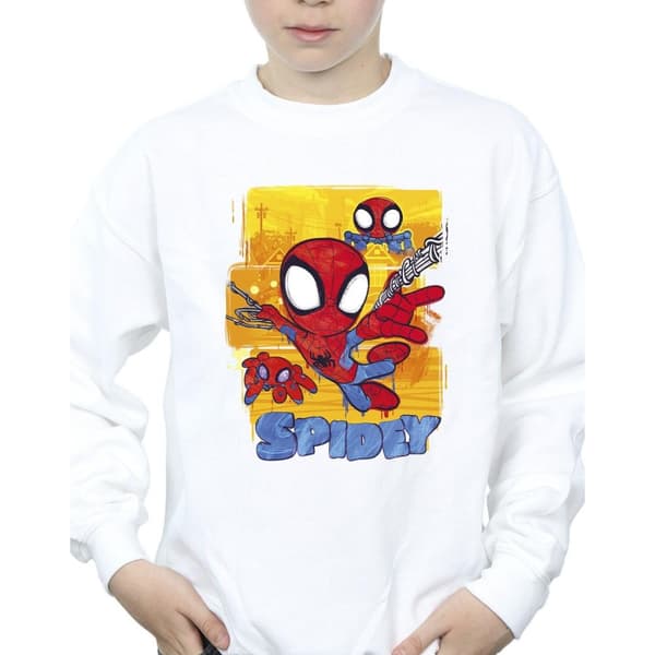 Marvel Boys Spidey And His Amazing Friends Flying Sweatshirt