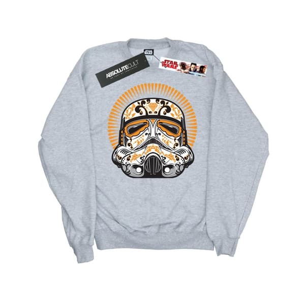 Star Wars Girls Stormtrooper Dia De Los Muertos Sweatshirt