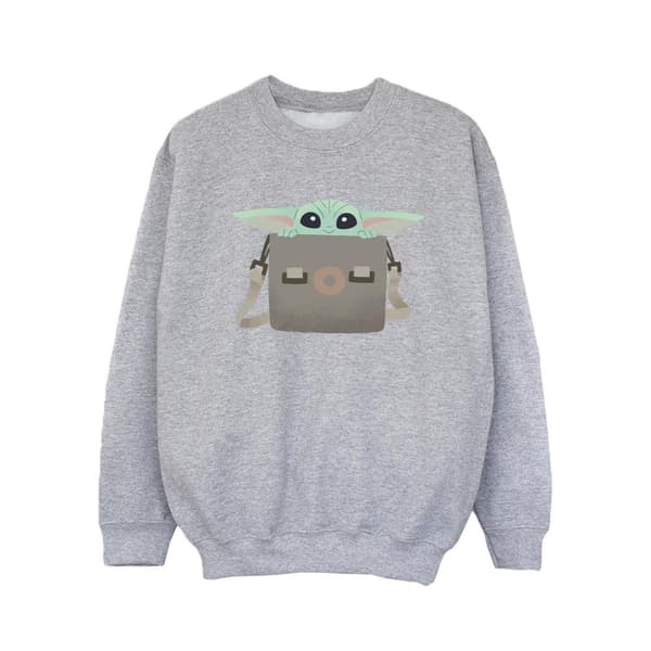 Star Wars Girls The Mandalorian Grogu Luggage Sweatshirt