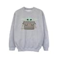 Miniatyrbild 1 av 3: Star Wars Girls The Mandalorian Grogu Luggage Sweatshirt