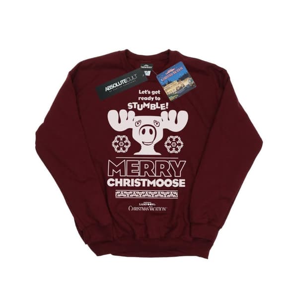 National Lampoon´s Christmas Vacation Girls Merry Christmoose Sweatshirt