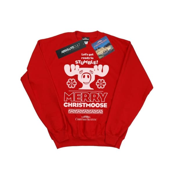 National Lampoon´s Christmas Vacation Girls Merry Christmoose Sweatshirt