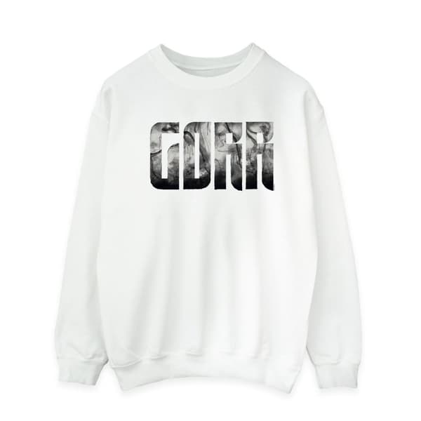 Marvel Mens Thor Love And Thunder Gorr Chest Sweatshirt White M