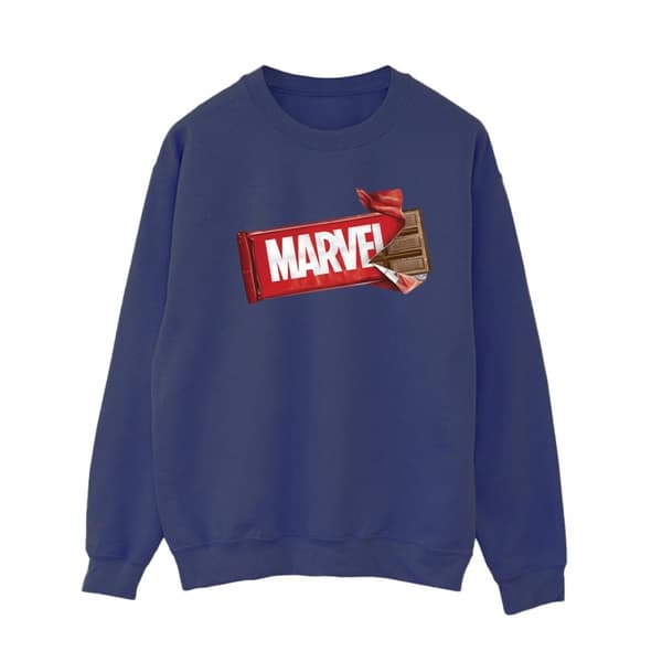 Marvel Universe Kvinnor/Ladies Marvel Chocolate Sweatshirt