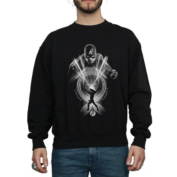 Marvel Captain America Circle Sweatshirt - herr