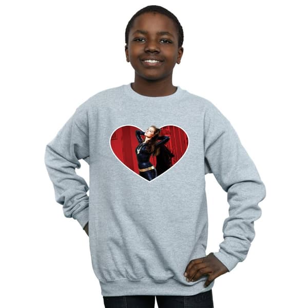 DC Comics Boys Batman TV Series Catwoman Heart Sweatshirt