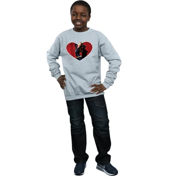 DC Comics Boys Batman TV Series Catwoman Heart Sweatshirt