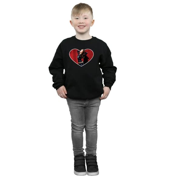 DC Comics Pojkar Batman TV Series Catwoman Heart Sweatshirt