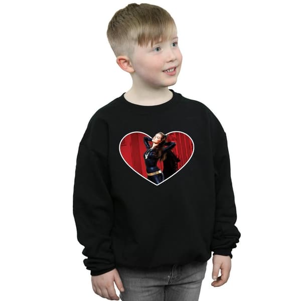 DC Comics Pojkar Batman TV Series Catwoman Heart Sweatshirt