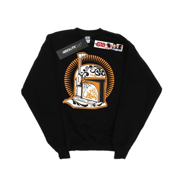 Star Wars Girls Boba Fett Dia De Los Muertos Sweatshirt
