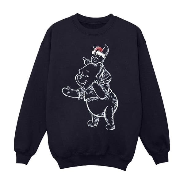 Disney Pojkar Winnie The Pooh Piglet Christmas Sweatshirt