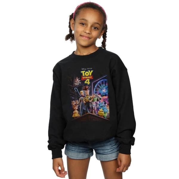 Disney Sweatshirt med affisch för flickor Toy Story 4