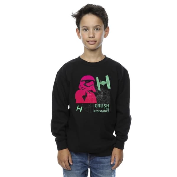 Star Wars Boys First Order Stormtrooper Neon Sweatshirt