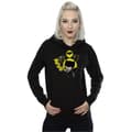 Pikkukuva 2 / 5: DC Comics Womens/Ladies Chibi Batman Swinging Hoodie