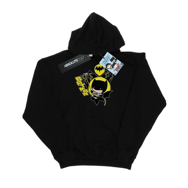 DC Comics Womens/Ladies Chibi Batman Swinging Hoodie