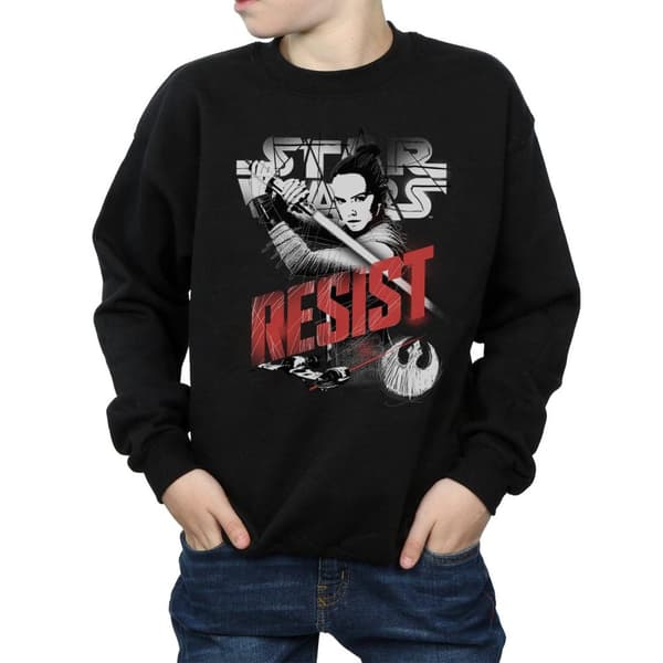 Star Wars Pojkar Den sista jedin Rey Resist Sweatshirt