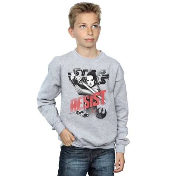 Star Wars Pojkar Den sista jedin Rey Resist Sweatshirt