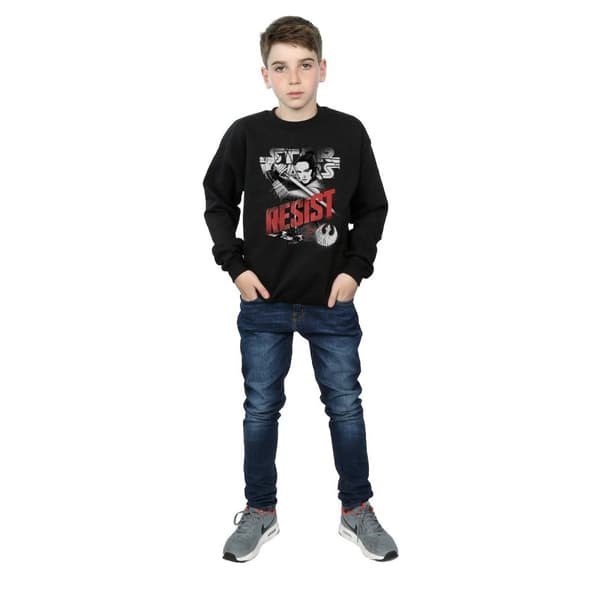 Star Wars Pojkar Den sista jedin Rey Resist Sweatshirt