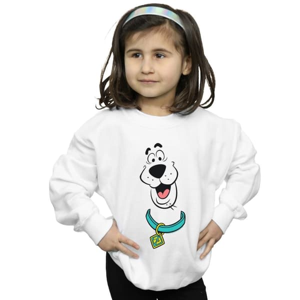 Scooby Doo Girls Big Face Sweatshirt