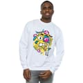 Miniatyrbilde 2 av 3: DC Comics Mens Teen Titans Go Pizza Face Sweatshirt