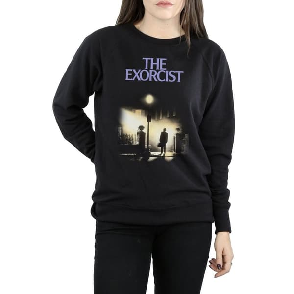 The Exorcist Womens/Ladies Classic Poster Sweatshirt